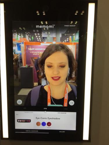 Дополненная реальность для нанесения макияжа