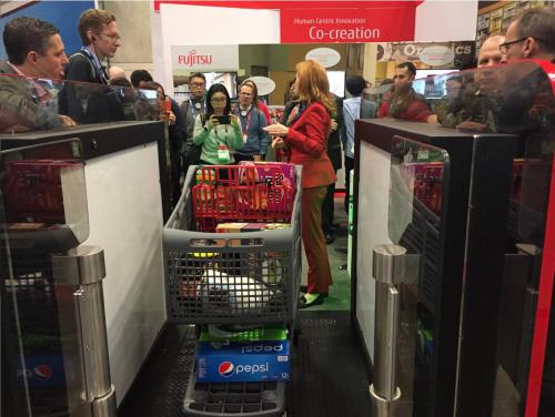 Умная тележка от Fujitsu